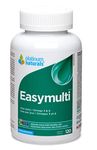 Platinum Naturals Easymulti Adult Multivitamin with Omega 3 & 6, Iron - 120 Softgels, Comprehensive Daily Vitamin Support for Men & Women, Includes Vitamin B1, B2, B6, B12, D3, and Essential Minerals