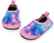 Apolter Baby Boys and Girls Swim Water Shoes Barefoot Aqua Socks Non-Slip for Beach Pool Toddler Kids