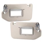 for 2014 Nissan Pathfinder Sun Visor Senyar Sun Visor, Pair of Left & Right Car Sun Block Visor 964019PB0A Auto Window Sunshade Sunvisor Fit for Nissan Pathfinder (SL, SV) 2013â€‘2018 Gray