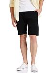 Amazon Brand - Symbol Men's Cotton Chino Shorts | Casual Half Pants | Bermuda (Black_32)