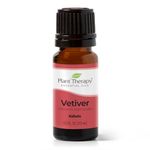 Plant Therapy Vetiver (Vetiveria Zizanoides) Essential Oil. 100% Pure, Undiluted, Therapeutic Grade. 10 mL (1/3 Ounce).