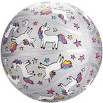 INPODAK Basketball 27.5 Inches Size 5 Unicorn Street Junior Basketball Classic Sport Ball Game Indoor Outdoor for Girl Kids Teenage Christmas Halloween Birthday Gift with Pump& Net