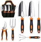 Garden Tool Set, CHRYZTAL Stainless