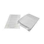 Greaseproof Paper Sandwich Bags (1000 Pack, JUMBO) - Eco Waxed White Paper Sleeves for Bakery and Snack Bar - With Pinch Bottom - Made from Recycled Material