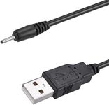 RUITEXUN USB to DC 2.0mm Cable, USB 2.0 Type A Male to DC 2.0mm x 0.6mm 5 Volt DC Barrel Jack Power Adapter Connector Charging Cable