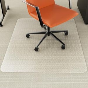 Clear Office Chair Mat 36" x 48" for Low-Pile Carpet