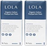 LOLA Organic Cotton Postpartum Pads
