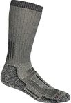 Icebreaker Merino Men's Mountaineer Wool Sock Mid-Calf, Jet Hthr, Medium