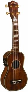Lanikai LK-SEU UkeSB Soprano Ukulele, Gloss Natural