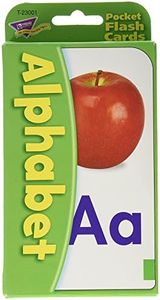 Trend Enterprises Alphabet Pocket Flash Cards