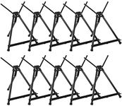 US Art Supply Table Top Aluminum Tri-Pod Artist & Display Easel 10-Easels (Large - Double Arm)