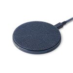 Native Union DROP - High Speed Wireless Charger [Qi Certified] 10W Non-Slip Fast Wireless Charging Pad - Compatible with iPhone 12/12 Pro/12 Pro Max/12 mini/11/11 Pro/11 Pro Max (Indigo)