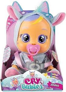 Playwell Cry Baby is an Adorable Lovely Doll Makes Real Baby Sounds and Cries Real tears for 18+ Month (Jenna)