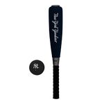 Franklin Sports New York Yankees Foam Bat & Ball Set - 21" Soft Jumbo Team Baseball Bat and Ball Team Logo - MLB Official Licensed Product, Blue