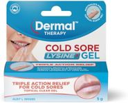 Dermal Therapy Cold Sore Lysine+ Gel | Topical Clear Gel to Relieve Symptoms of Cold Sores | 5g