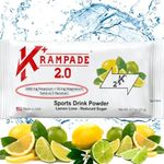 Krampade Potassium Magnesium Supplement Electrolytes Powder - 50 mg Mag + 2000 mg K, >2X More Than Coconut Water | Cramp Relief | Hydration Packets