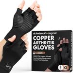 Dr. Frederick's Original Copper Comfort Gloves - 2 Gloves - Great for Typing and Everyday Activities - Extra Large