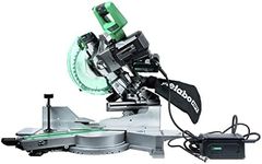 Metabo HPT 36V MultiVolt 10-Inch Dual Bevel Sliding Cordless Miter Saw | Tool Body Only | C3610DRAQ4