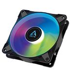 ARCTIC P12 120mm PWM PST A-RGB CPU Case Cooling Fan with PWM Sharing Technology, 0dB Technology and upto 2000RPM speed - Black