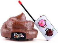 Remote Control Speed Poo RC Poop Car Funny Kids Pet Animal Prank Toys for Family Games and Party Gifts (with Screwdriver)