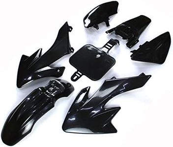 TC-Motor Black Body Work Plastic Fender Fairing Kit For Honda XR50 CRF50 Chinese 50cc 90cc 110cc 125cc 140cc 150cc 160cc Dirt Pit Bike