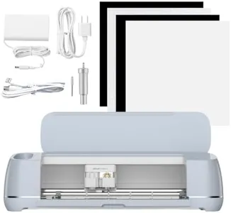 Cricut Maker 3 - Smart Cutting Machine, 2X Faster & 10X Force, Matless Cutting with Smart Materials, Cuts 300+ Materials, Bluetooth Connectivity, Compatible with iOS, Android, Windows & Mac