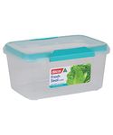 Décor Fresh Seal Clips Food Storage Container | Airtight and Leak Resistant Storage Boxes | Microwave, Freezer & Dishwasher Safe | 3L Capacity