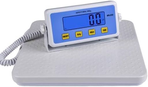 Tetuga Medical Scale - Heavy Duty 660 lb High Capacity Wrestling Scale for Body Weight with Easy to Read LCD Display Physician Scale, Professional Medical Grade Scale for Doctor Home Gym Office