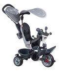 SMOBY Tricycle enfant évolutif Baby Driver Plus - Structure métal - Gris