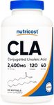 Nutricost CLA (Conjugated Linoleic Acid) 800mg, 240 Softgels