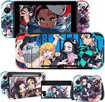 DLseego Switch Skin Sticker Pretty Pattern Full Wrap Skin Protective Film Sticker Design for Switch - Boys and Girls