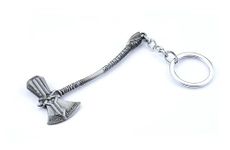 Multibao Thor Keychain Keyring Infinity War Stormbreaker Ax Avengers Metal Sliver, Silver, One Size