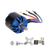 RC Brushless Motor,5055 400KV 1420W Brushless Motor High Efficiency Motor with 4.0mm Banana Plug for RC Aircraft Plane Upgrade Parts