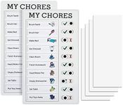 2PCS Memo Plastic Board RV Checklist Board Reusable Checklist Note Board Simple-Reminder Tool Notes and Messages Board for RV Chores and Elder Care(MY居家款)