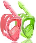 QingSong Kids Snorkel Mask Full Fac