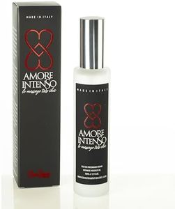 AMORE INTENSO®| Olio massaggio sensuale per coppia, 99% Naturale, profumo delicato Ylang Ylang, ideale per momenti di intimità, olio per massaggio rilassante corpo e rapporti, Non Appiccica
