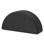 Gaiam Crescent-Shaped Yoga Balance Block - Ergonomic Design to Help with Flexibility and Stability - Black