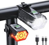 WOCBUY Bike Lights, 3+6 Modes Bike 