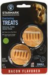 (3 Pack) StarMark Everlasting Bacon Dog Dental Chews, Small (2 Chews Per Pack / 6 Total)