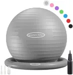 Fitvids Balance Ball with Base Kit,