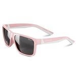 ACBLUCE Kids Sunglasses Girls Polarized Sports Child Teen Youth for UV400 Protection Pink Glasses Age 6-12