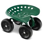 Goplus Garden Cart with Wheels, Uti