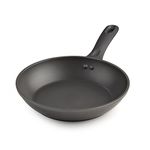 Cook N Home 02586 Nonstick Heavy Gauge Skillet Omelet, Grey 9.5-Inch Fry Pan