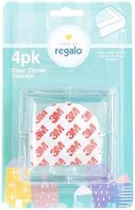 Home Safety Corner Cushion 4pk, Award-Winning Brand, Babyproofing Essential, Clear