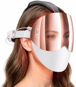Red Light Therapy for Face, Truly Wireless LED Face Mask, Rose Gold