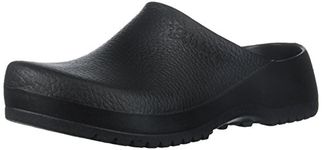 Birkenstock Mens Super Birki Clogs, Black, 9 UK