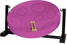 Jumbie Jam W1087 Table Top Steel Pan Kit - Beginner Steel Drum - Purple, 9.25 in*12.0 in*18.0 in