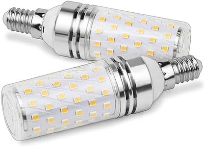 E14 LED Bulbs 5W (40W Halogen Equivalent), MATCHEASY E14 Base LED Light, Warm White 3000K 450LM, 230V, Non-dimmable, Small Edison Screw Bulb for Fridge/Cooker Hood, 2-Pack