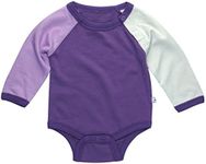 Babysoy Organic Color Block Long Sl