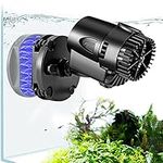 AQQA Wave Maker Pump, 530GPH Aquarium Circulation Pump 360 Degree Rotatable Submersible Powerhead Pump with Magnet Suction Base for Marine and Freshwater Aquariums（3W)